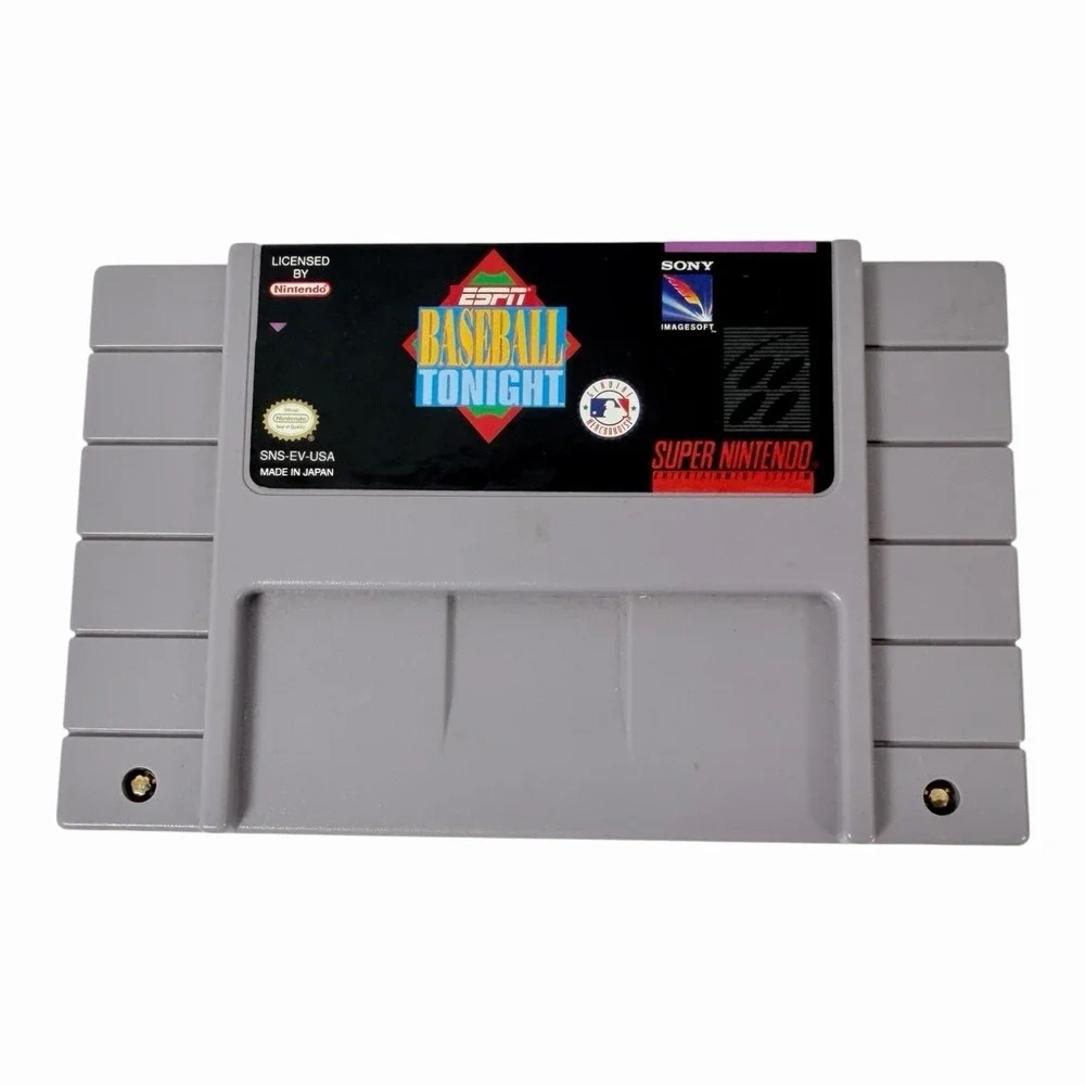 ESPN‎ Baseball Tonight (Super Nintendo Entertainment System, 1994)